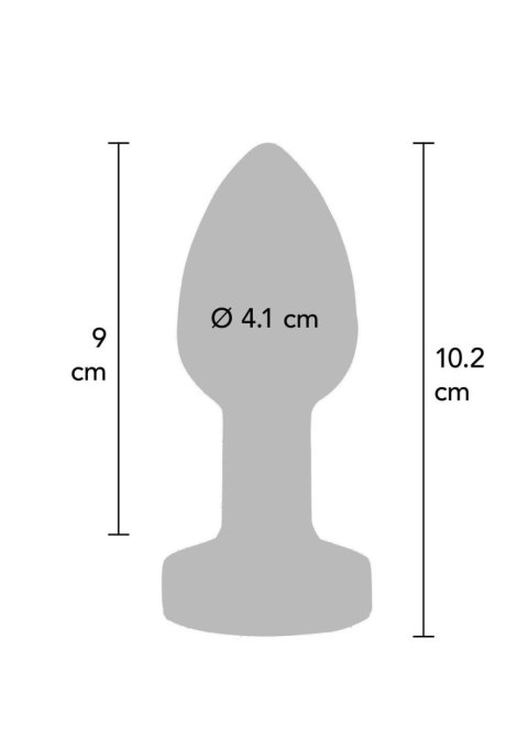Buttplug Vibr. Large Silver TOYJOY