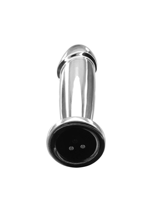 Buttplug Vibr. Penis Silver TOYJOY