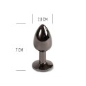 GUNMETAL BUTT PLUG Secret Play