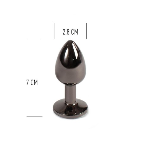 GUNMETAL BUTT PLUG Secret Play