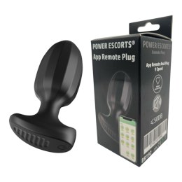 Power Escorts - BR192 - Remote Vibrating Plug - App Controled - Silicone Power Escorts