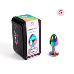 RAINBOW METAL BUTT PLUG Secret Play