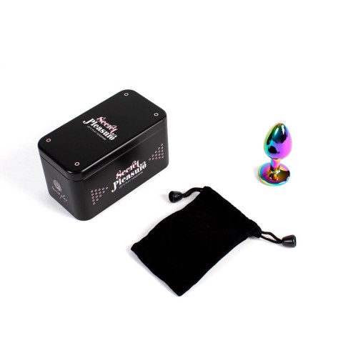 RAINBOW METAL BUTT PLUG Secret Play