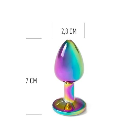RAINBOW METAL BUTT PLUG Secret Play