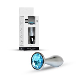 Metalowy plug analny Jewellery Silver rozmiar L B - Series HeavyFun