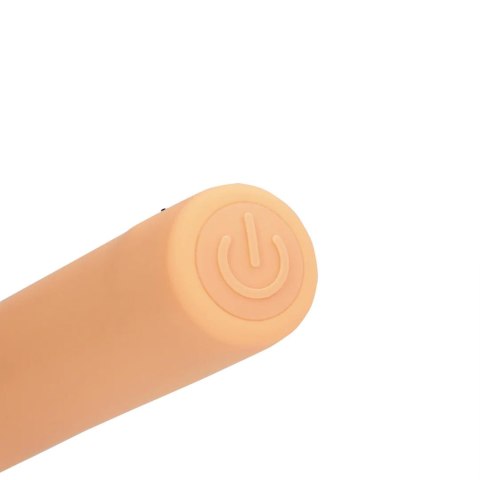 Wibrator punktu G Fingering G-Spot Vibrator - Peach Fuzz SHOTS