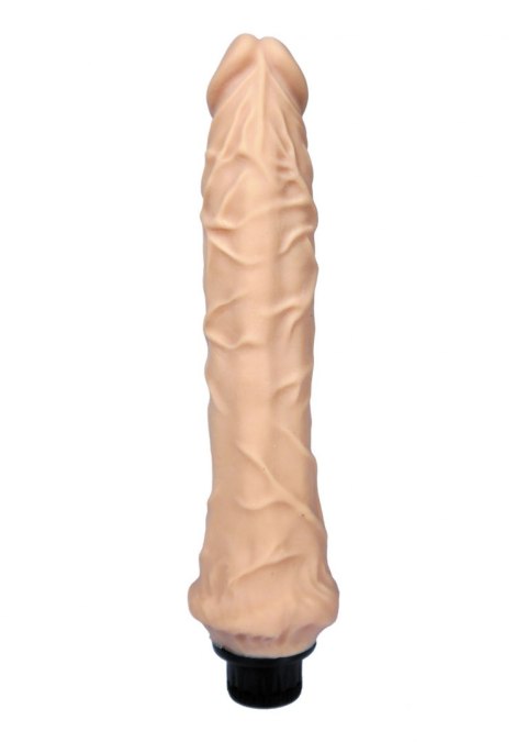 Długi duży wibrator realistyczny cyberskóra cielisty 25 cm Boss Series Real