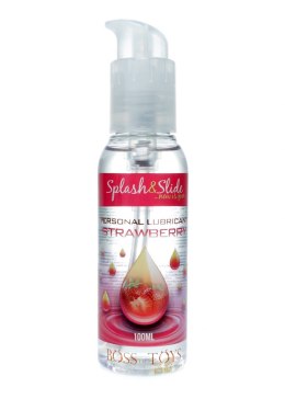 Jadalny smakowy żel nawilżający truskawka 100ml Boss Series Health