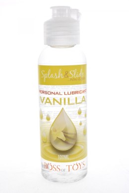 Jadalny smakowy żel nawilżający wanilia 100ml Boss Series Health