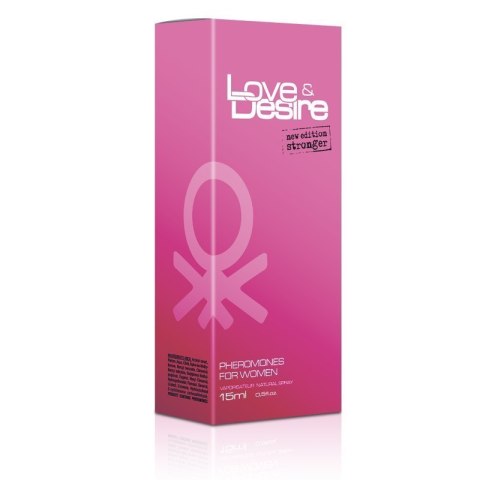 Perfumy kobiece z feromonami Love Desire15 ml Sexual Health Series