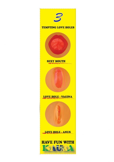 Super sex lalka miłości 3 otwory Boss Series