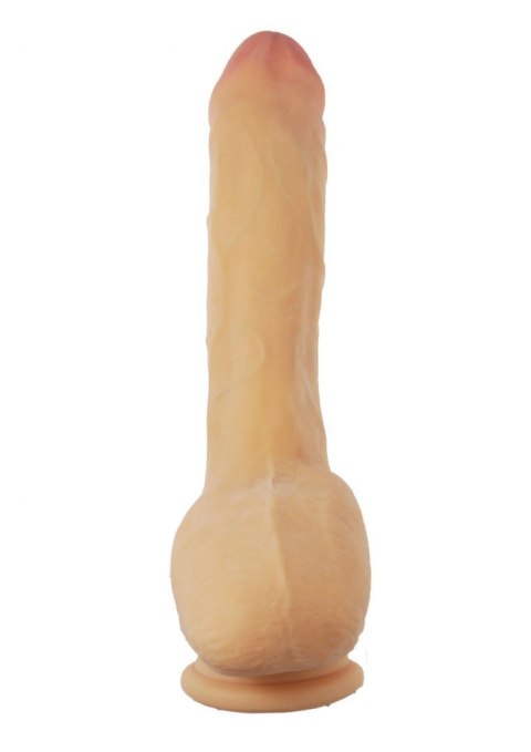 Realistyczny wibrator z jądrami cyberskóra 25cm 7trybów Boss Series Real