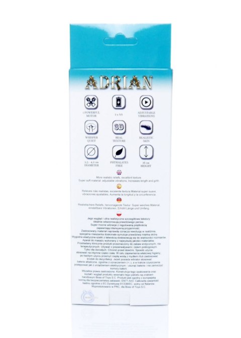 Proteza-Hollow Strap-on Adrian vibrating Boss Series EasyLove