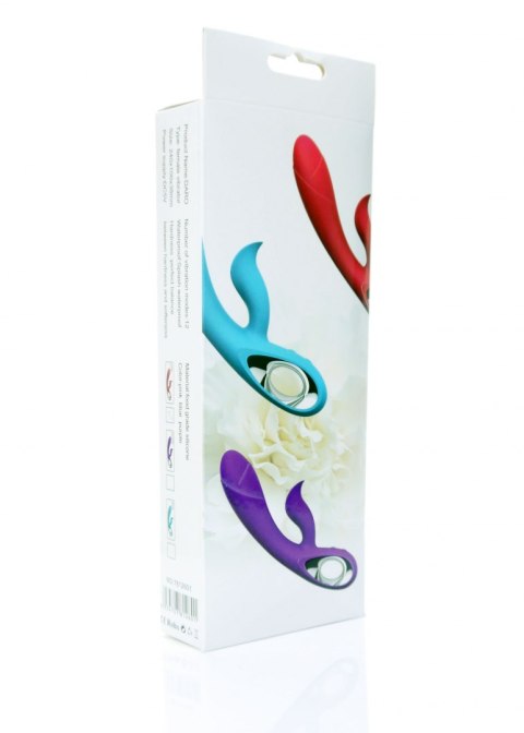 Wibrator króliczek 12 funkcji silikon medyczny róż 19 cm Boss Series