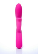 Wibrator króliczek 12 funkcji silikon medyczny róż 19 cm Boss Series