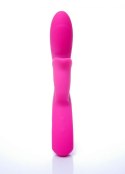 Wibrator króliczek 12 funkcji silikon medyczny róż 19 cm Boss Series