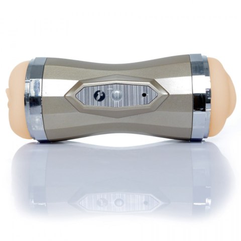 Podwójny masturbator sztuczna pochwa usta wibracje Boss Series