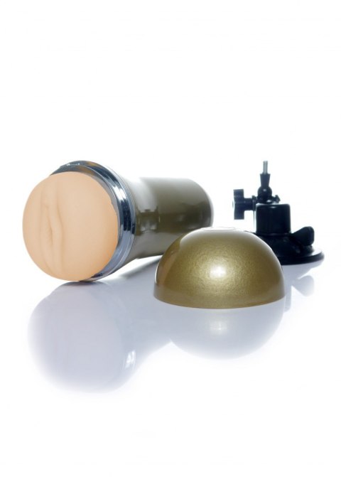 Sztuczna pochwa cyberskóra przyssawka 2 silniki USB Boss Series