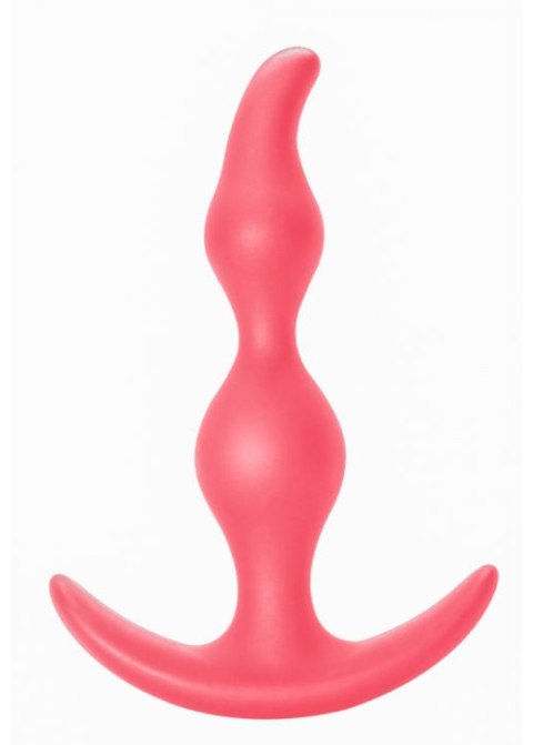 Wąski korek analny dla początkujących plug 11 cm różowy Lola Toys