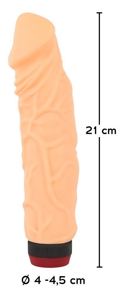Wibrator duży penis realistyczny członek 21cm You2Toys
