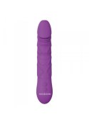 Wibrator realistyczny ruch falowy cichy mocny fiolet USB Elys