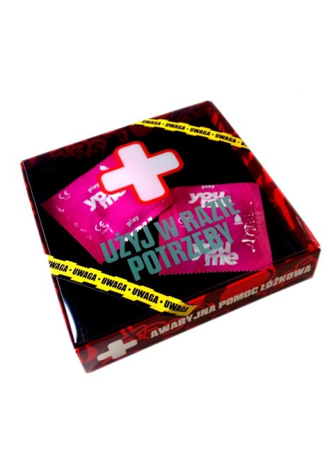 Awaryjna Prezerwatywa śmieszny prezent 18 urodziny Grammi