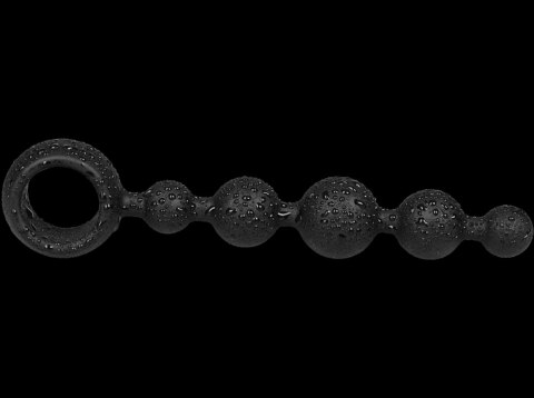 Kulki analne silikon medyczny czarne 17 cm JoyDivision