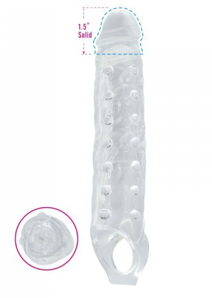 Nakładka na penisa przedłużająca realistyczna 28cm Toyz4lovers