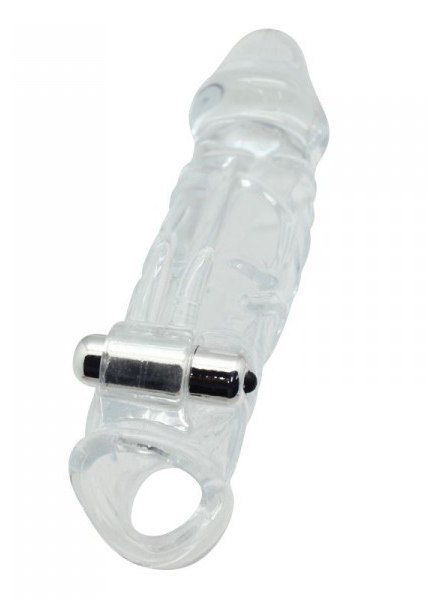 Nakładka wydłużająca na penisa wibrująca 23 cm Toyz4lovers