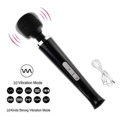 Stymulator łechtaczki maszyna orgazmowa USB 10 trybów biały Boss Series Magic
